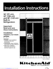 KitchenAid 2004022 Installation Instructions Manual