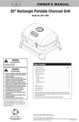 Kingsford CBT1126W Owner's Manual