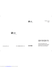 LG GB175 User Manual