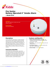Kidde FIRE SENTRY 0914 Start Manual