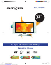 EuroTel 32LCDDVD Operating Manual