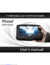 Wintal DVBT702HD User Manual