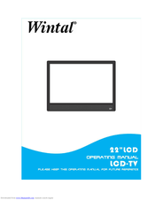 Wintal WLD22HD Operating Manual