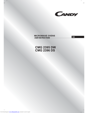 Candy CMG 2396 DS User Instructions