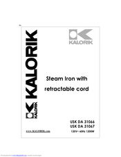 Kalorik USK DA 31066 Operating Instructions Manual