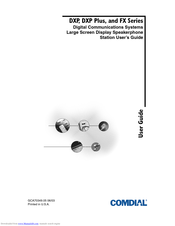 Comdial Large Screen Display Speakerphone User Manual