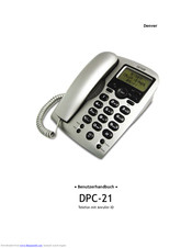 Denver DPC-21 User Manual