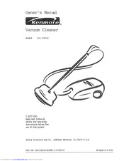KENMORE 116.27212 Owner's Manual