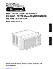Kenmore 580.75124 Owner's Manual