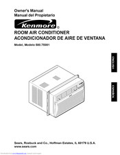 KENMORE 580.75081 Owner's Manual