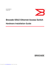 Brocade Communications Systems 6910 Installation Manual