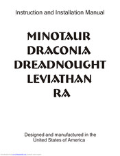 Zed Audio Minotaur Instruction & Installation Manual