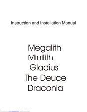 Zed Audio The Deuce Instruction & Installation Manual