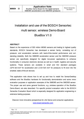 Bosch SMB365 Application Note