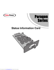 Cyberpower Paragon UPS Information Card