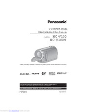 Panasonic HC-V100 Owner's Manual