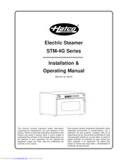 Hatco STM-4G Series Installation & Operating Manual