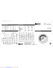 KEF Ci 100QR Installation Manual