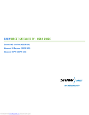 Shaw HDDSR605 User Manual