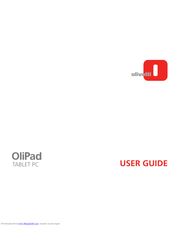 Olivetti OliPad User Manual
