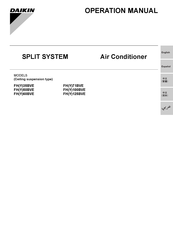 Daikin FH35BVE Operation Manual