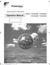 Daikin FTXG25FVMAW Operation Manual
