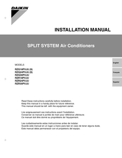 Daikin Skyair Rzq24pvju Manuals Manualslib
