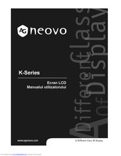 AG Neovo K-B19 Manualul Utilizatorului