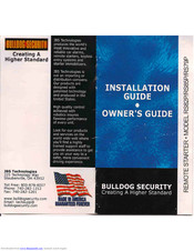 Bulldog Security RS85P Owner's Manual