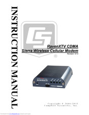 Campbell RavenXTV CDMA Instruction Manual