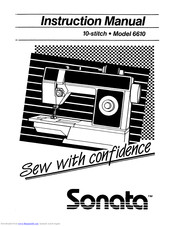 Sonata 6610 Instruction Manual