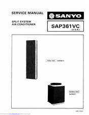 Sanyo SAP361VC Service Manual