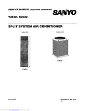 Sanyo V3622 Service Manual