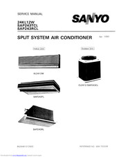 Sanyo SAP243TCL Service Manual