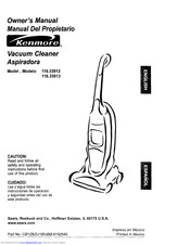 KENMORE 116.33912 Owner's Manual