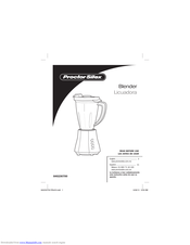 Proctor-Silex 58610-MX Use & Care Manual