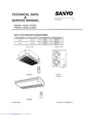 Sanyo CL4232 Technical Data And Service Manual