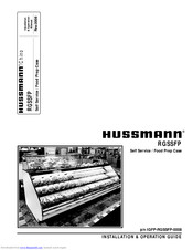 Hussmann RGSSFP Installation & Operation Manual