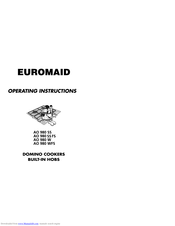 Euromaid AO980 WFS Operating Instructions Manual