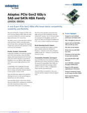 Adaptec 6405H Datasheet
