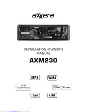 Axxera AXM230 Installation & Owner's Manual