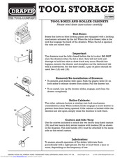 Draper Tool Storage Instructions