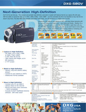 Dxg DXG-580V Quick Manual