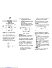 La Crosse Technology 512-807 Quick Setup Manual