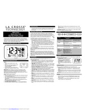 La Crosse Technology C85183 Quick Setup Manual