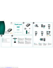 Logitech M505 - Wireless Mouse Quick Start Manual