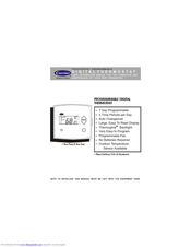 Carrier TSTAT CC PS701 User Manual