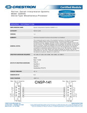 Danish Interpretation Systems CU6005 Manual