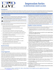 EMP Tek IMPRESSION ES10i User Manual