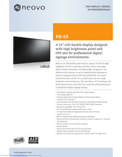 AG Neovo PS-55 Information